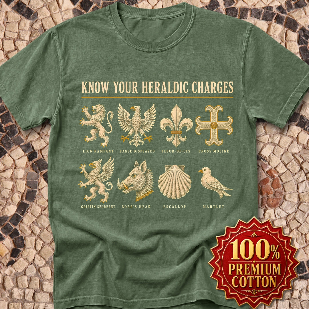 Know Your Heraldic Charges Premium Tee