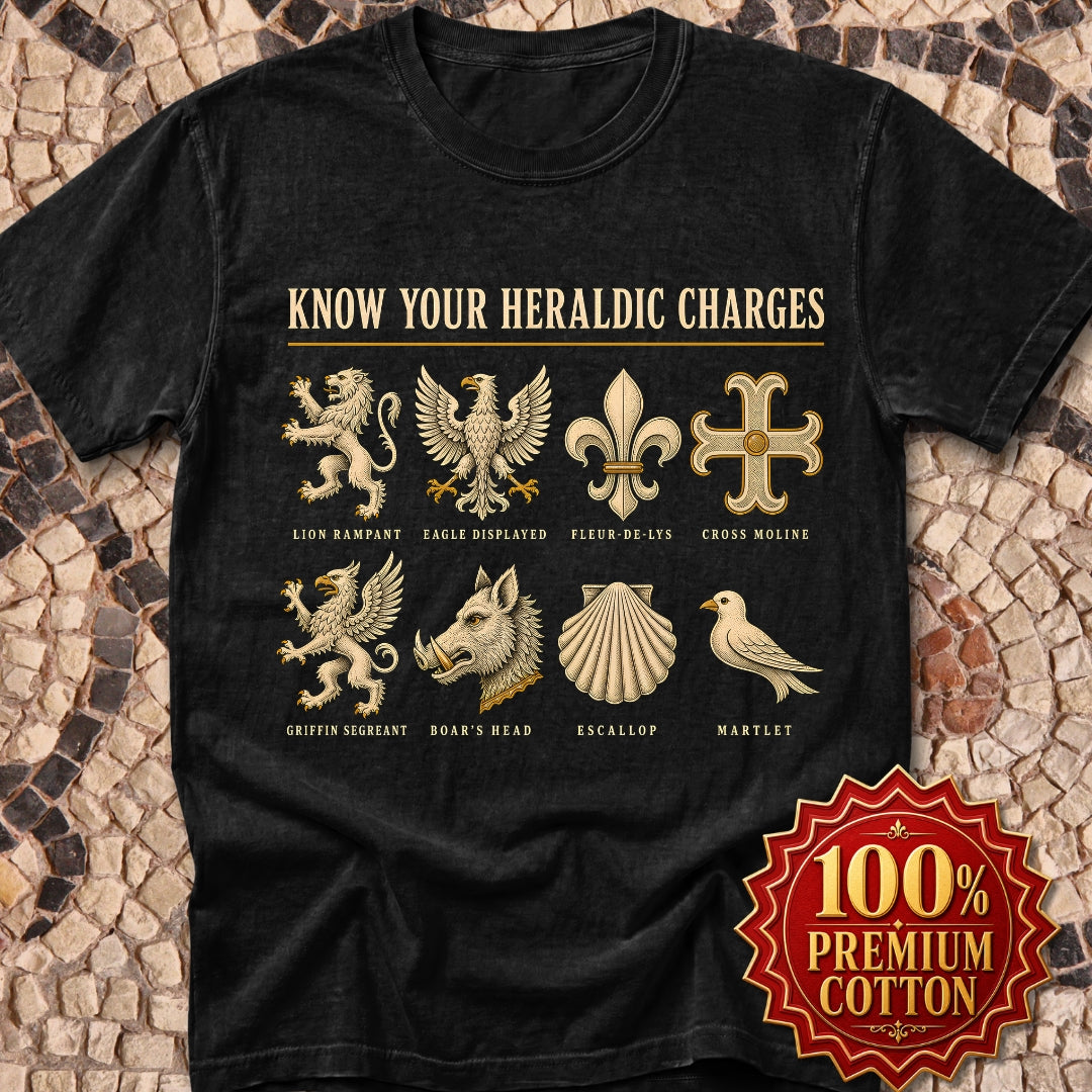 Know Your Heraldic Charges Premium Tee