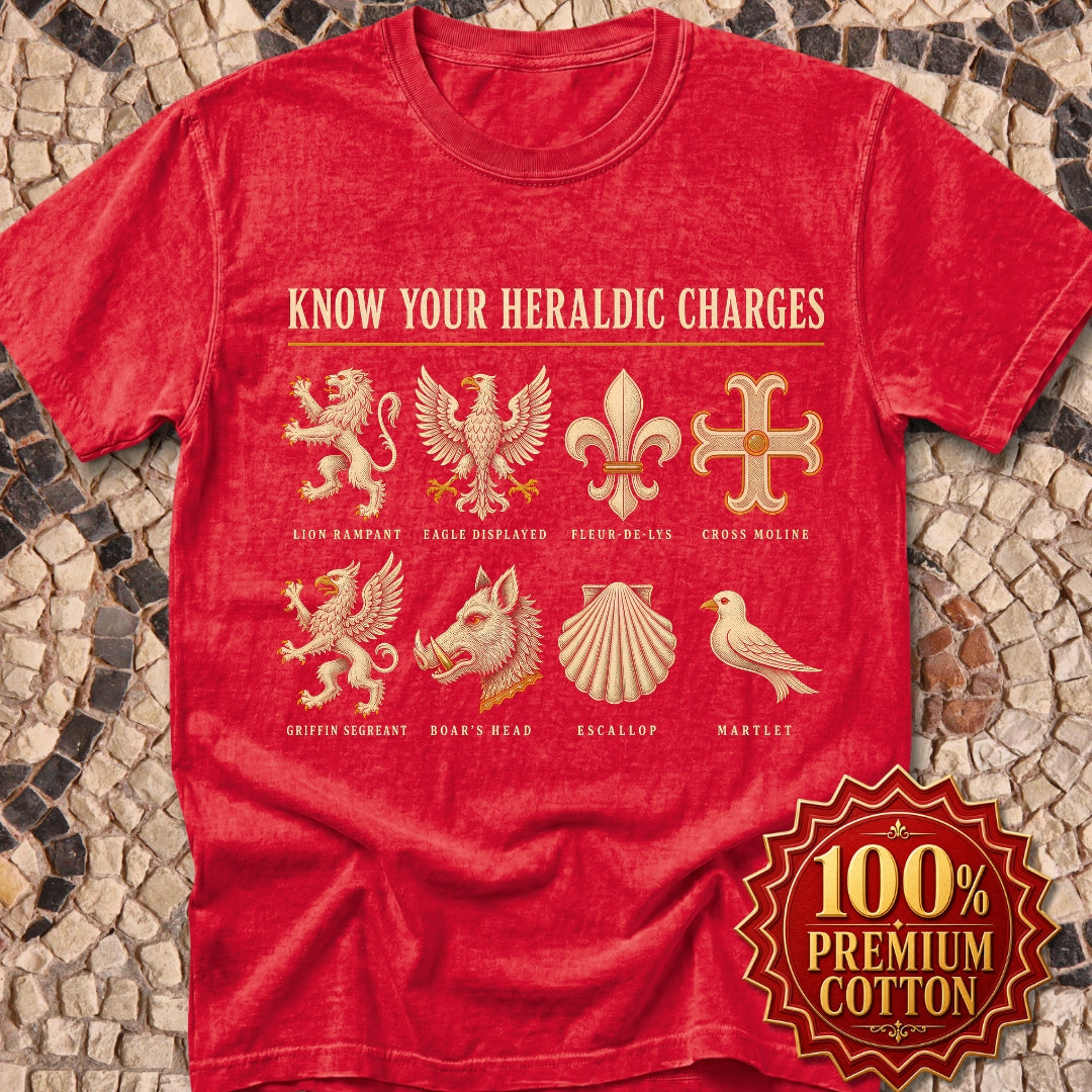 Know Your Heraldic Charges Premium Tee