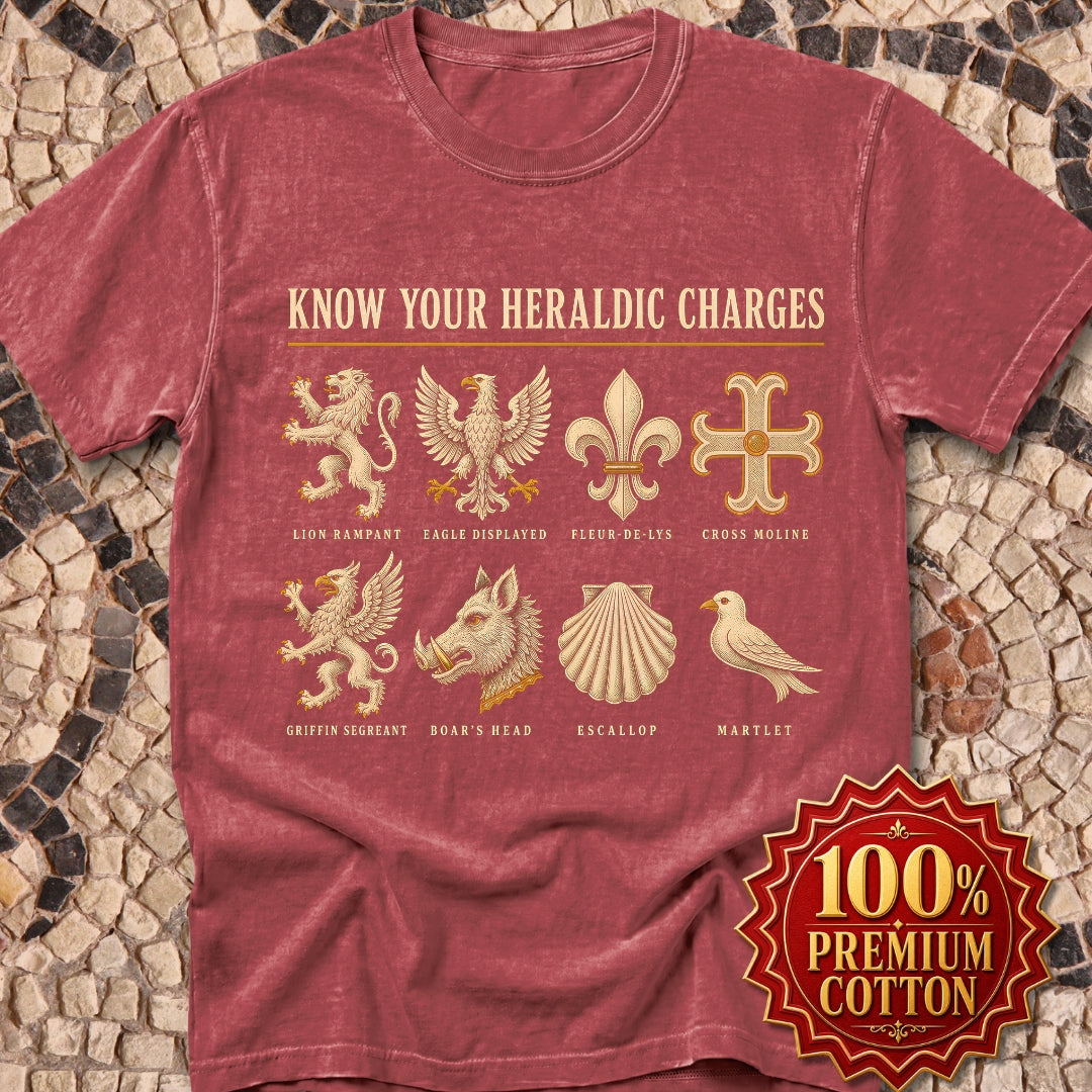 Know Your Heraldic Charges Premium Tee