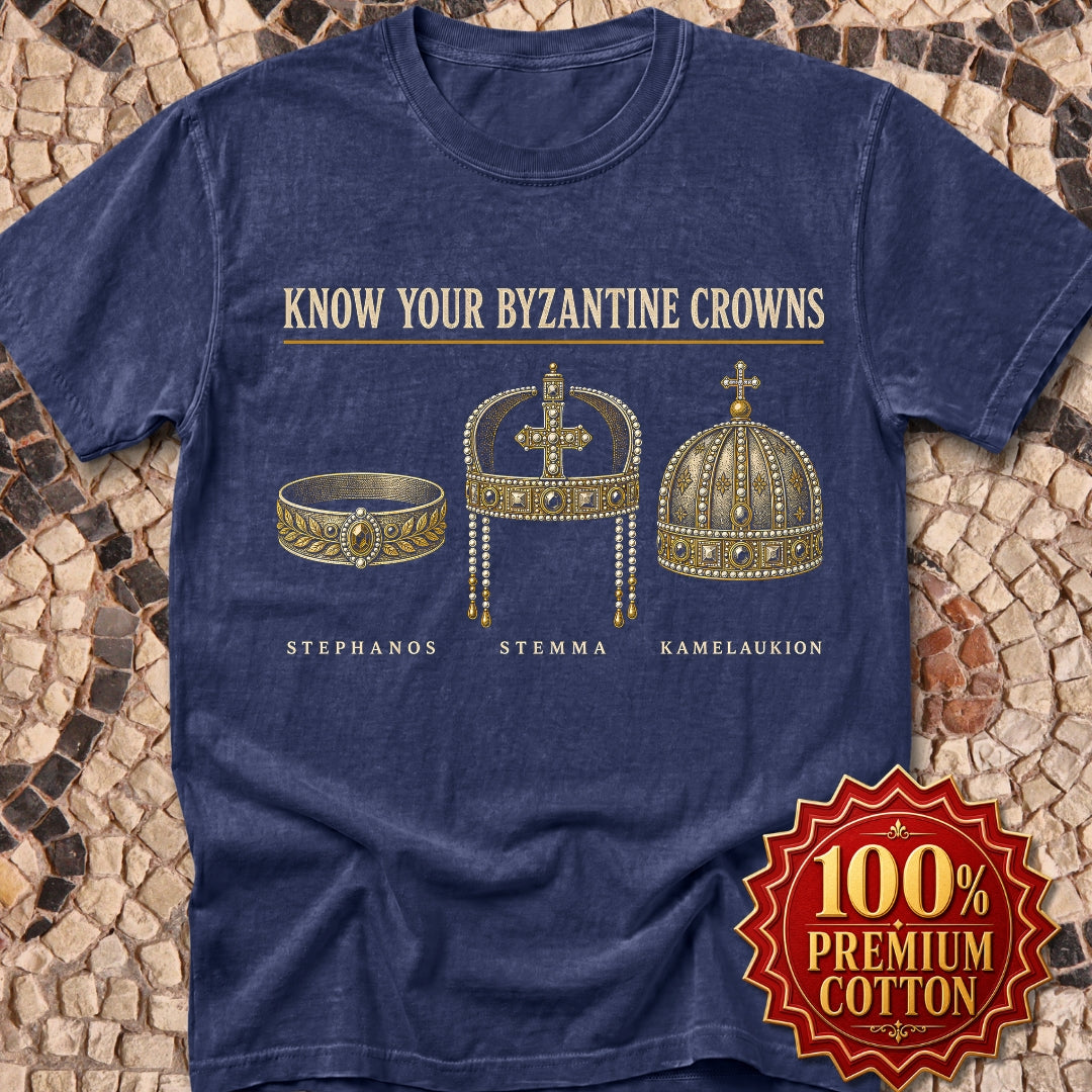 Know Your Byzantine Crowns Premium Tee
