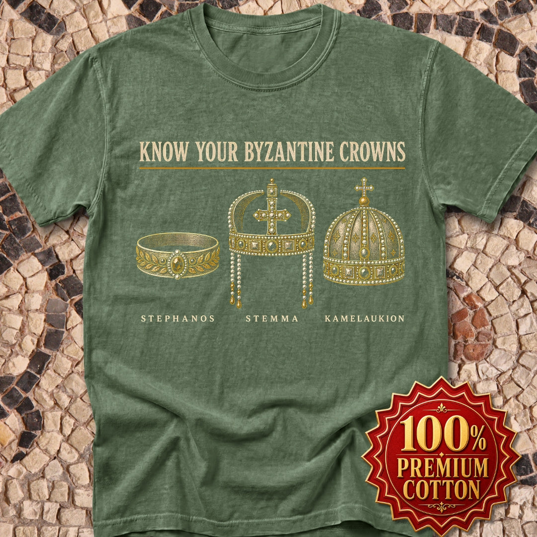 Know Your Byzantine Crowns Premium Tee