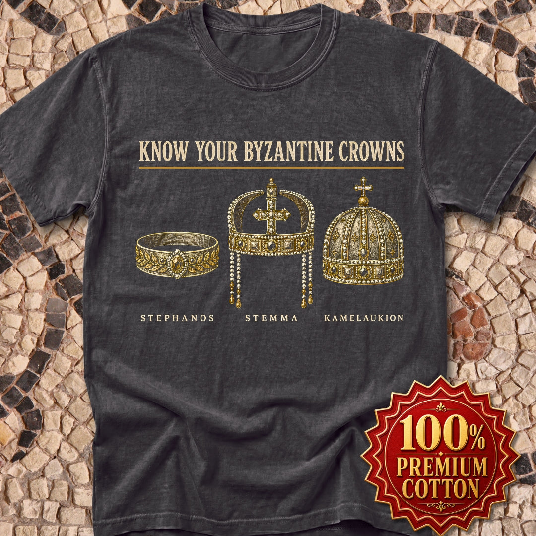 Know Your Byzantine Crowns Premium Tee