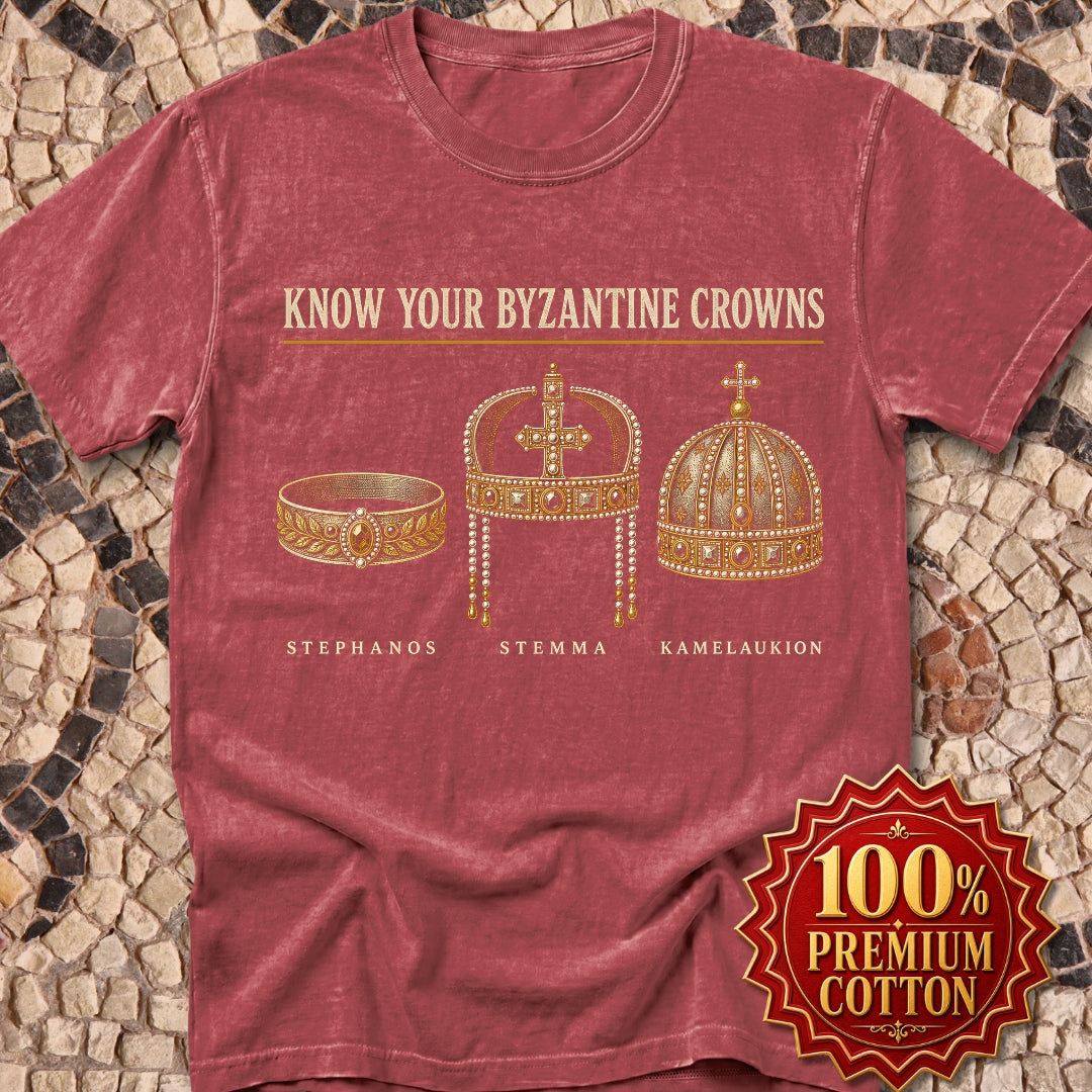 Know Your Byzantine Crowns Premium Tee