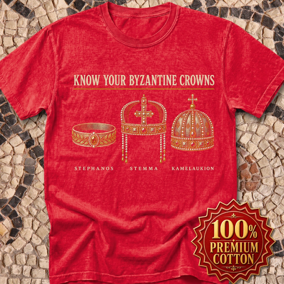 Know Your Byzantine Crowns Premium Tee
