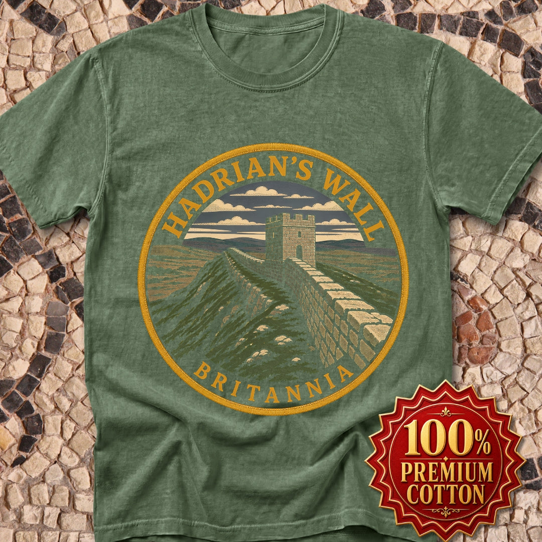 Hadrian's Wall Britannia Patch Premium Tee