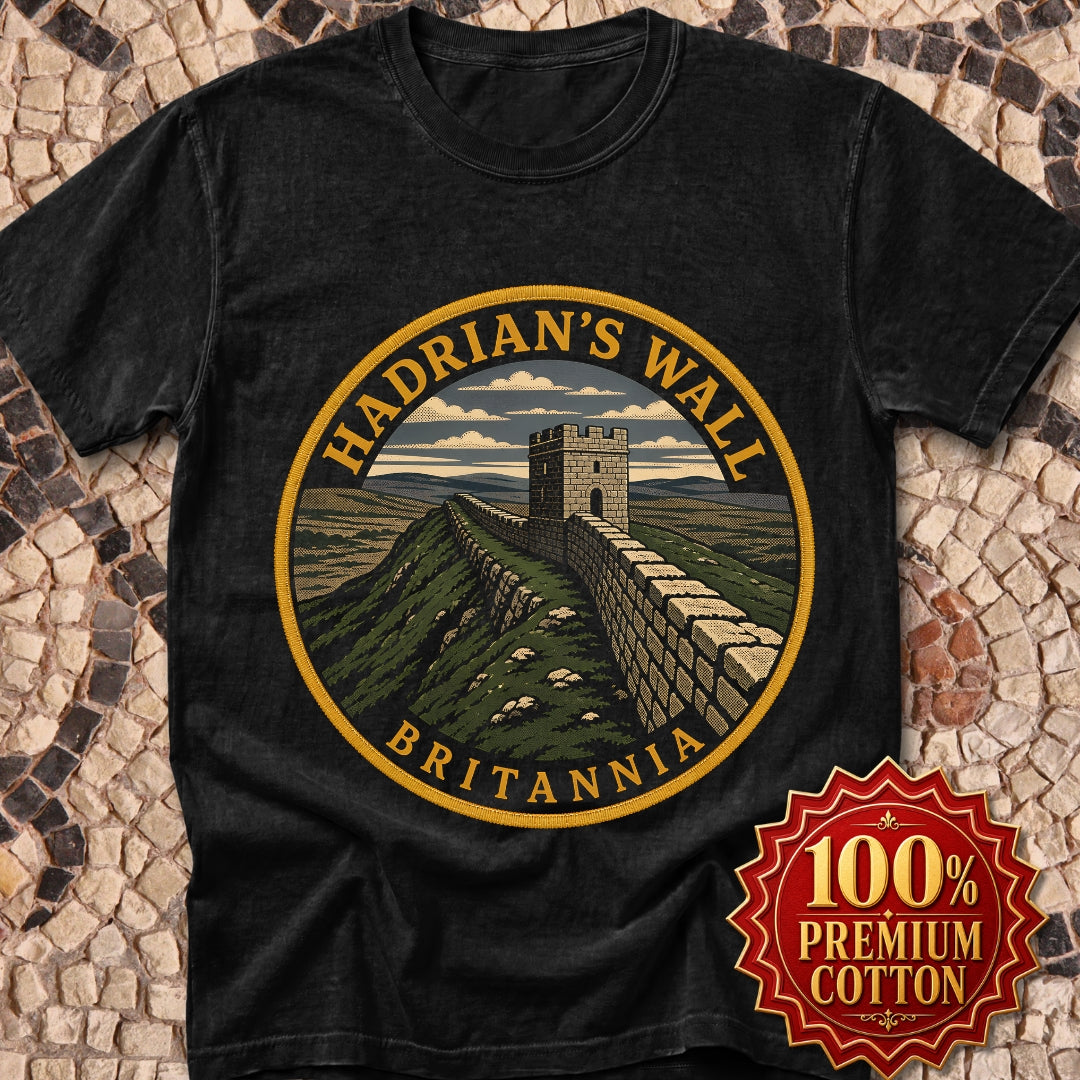 Hadrian's Wall Britannia Patch Premium Tee