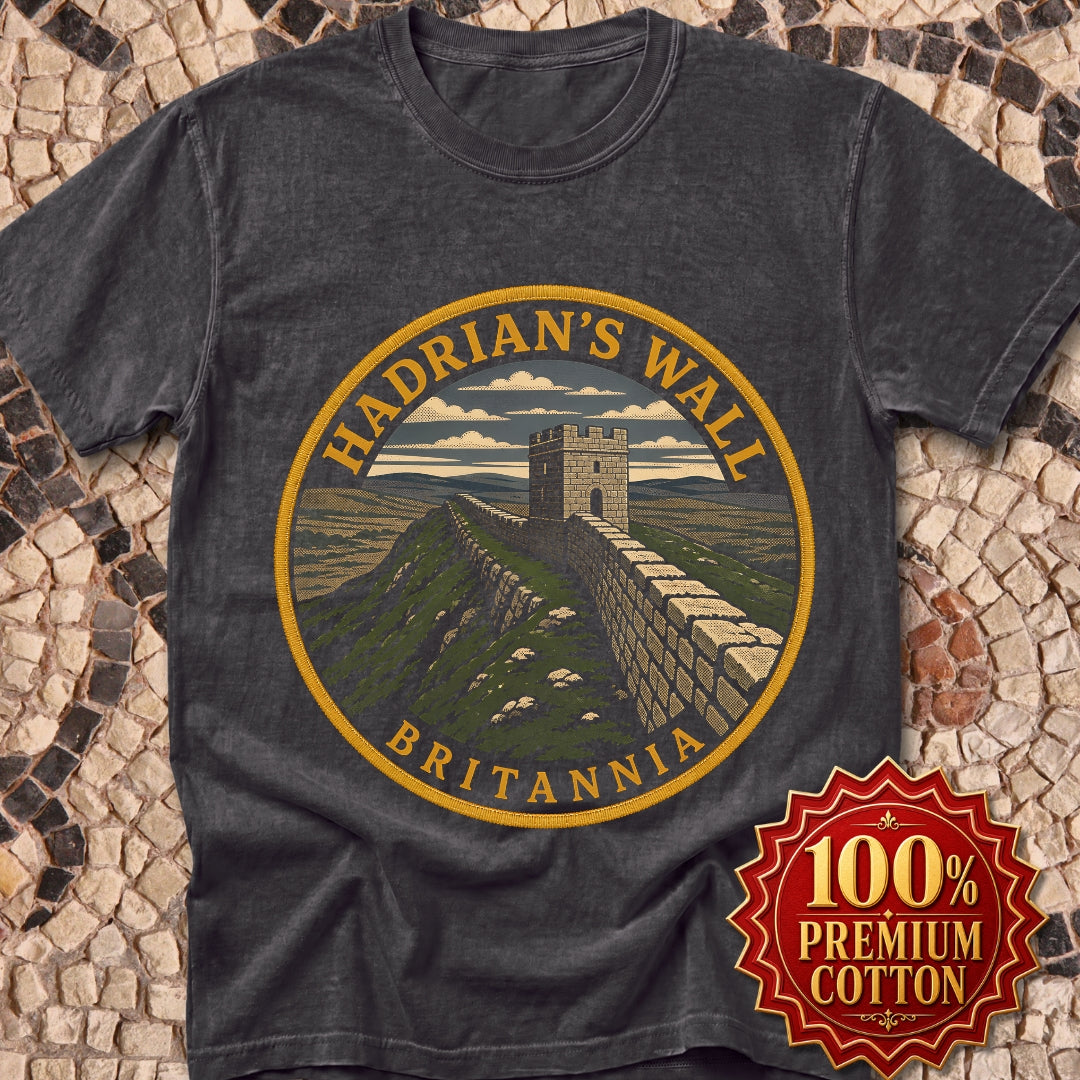 Hadrian's Wall Britannia Patch Premium Tee