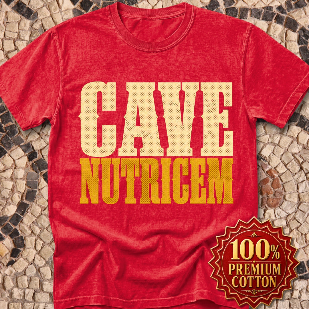 Cave Nutricem Beware the Nurse Premium Tee