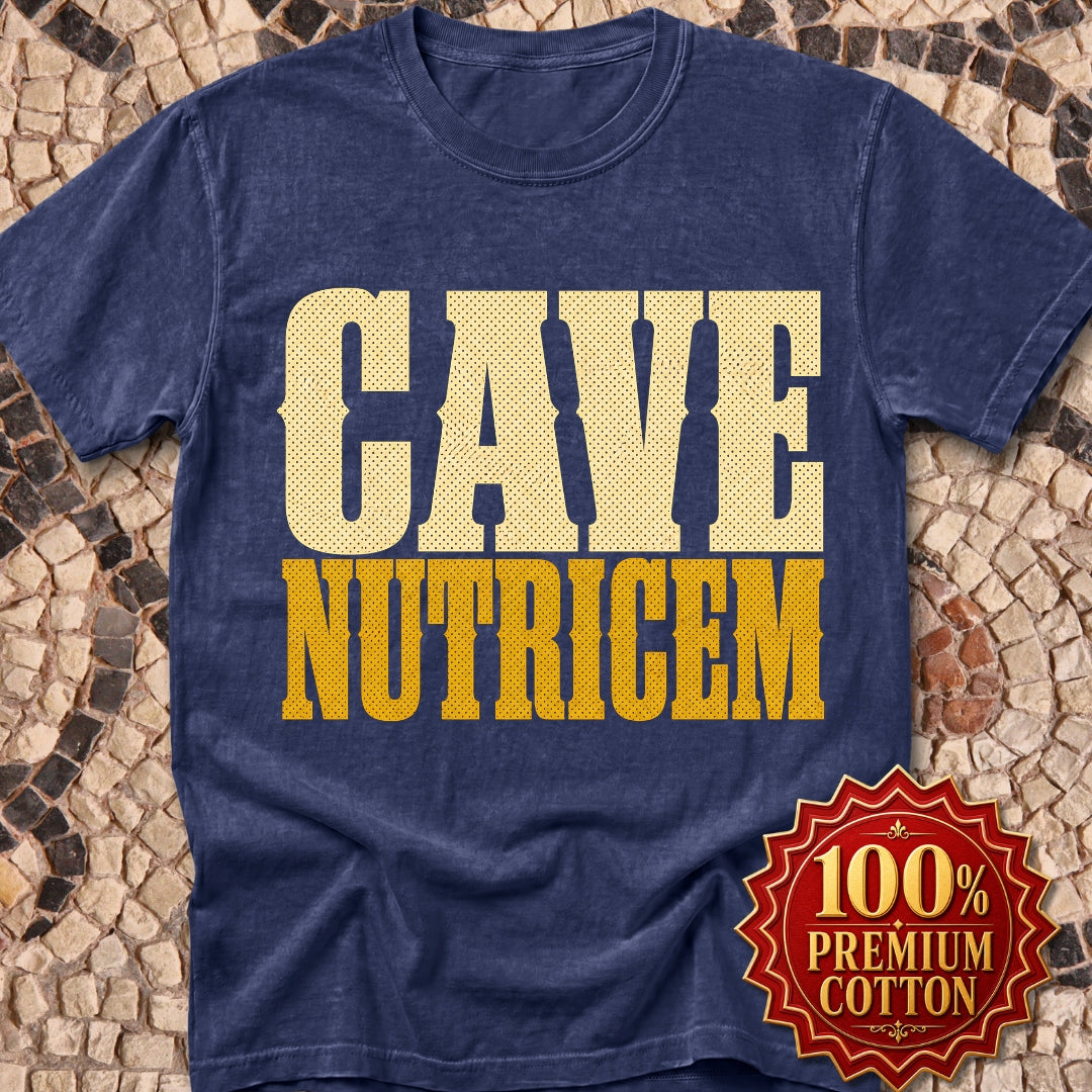 Cave Nutricem Beware the Nurse Premium Tee