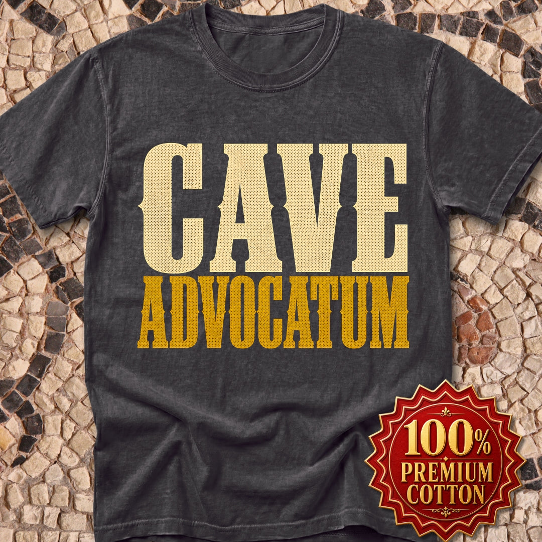 Cave Advocatum Beware the Lawyer Premium Tee