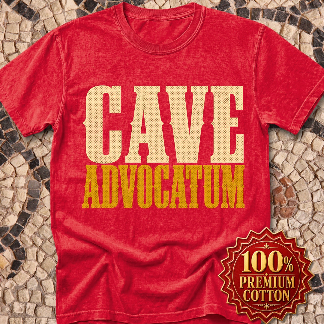 Cave Advocatum Beware the Lawyer Premium Tee