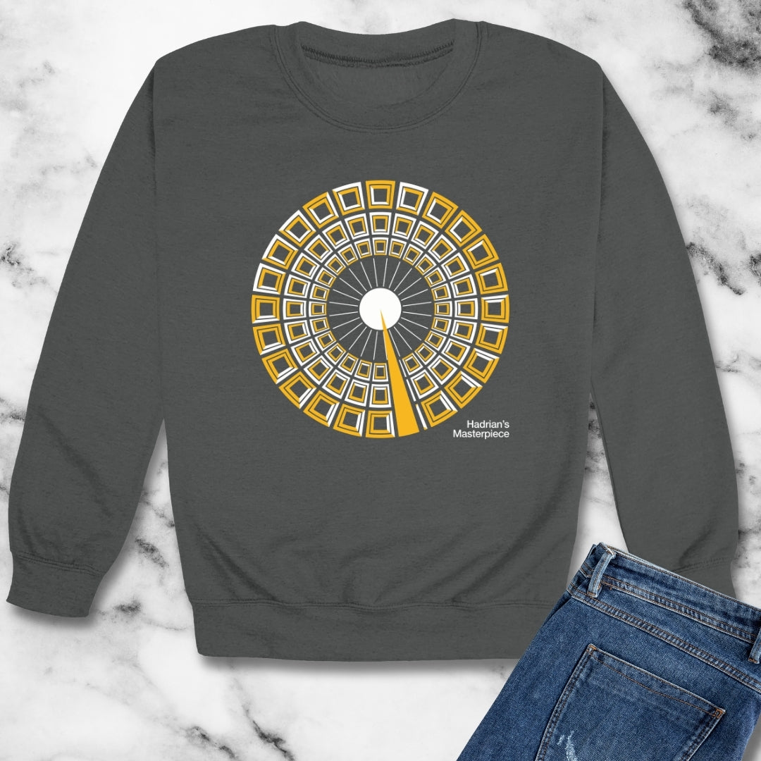 Pantheon Hadrian's Masterpiece Unisex Heavy Crewneck Sweatshirt