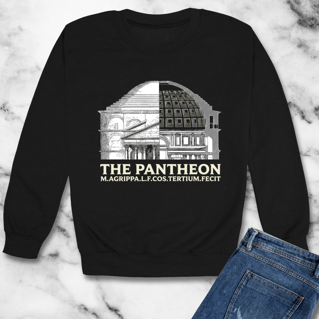 Cross Section Pantheon Unisex Heavy Crewneck Sweatshirt