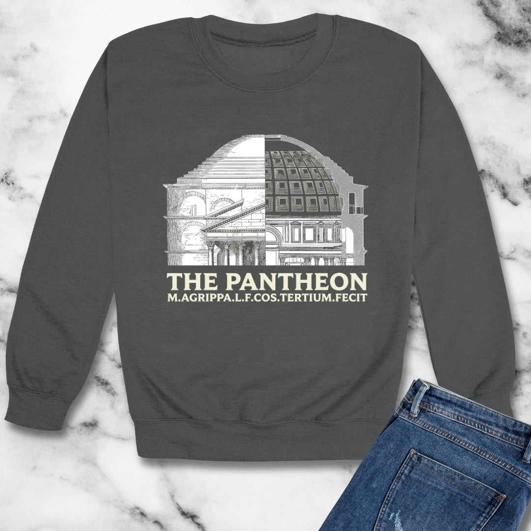 Cross Section Pantheon Unisex Heavy Crewneck Sweatshirt