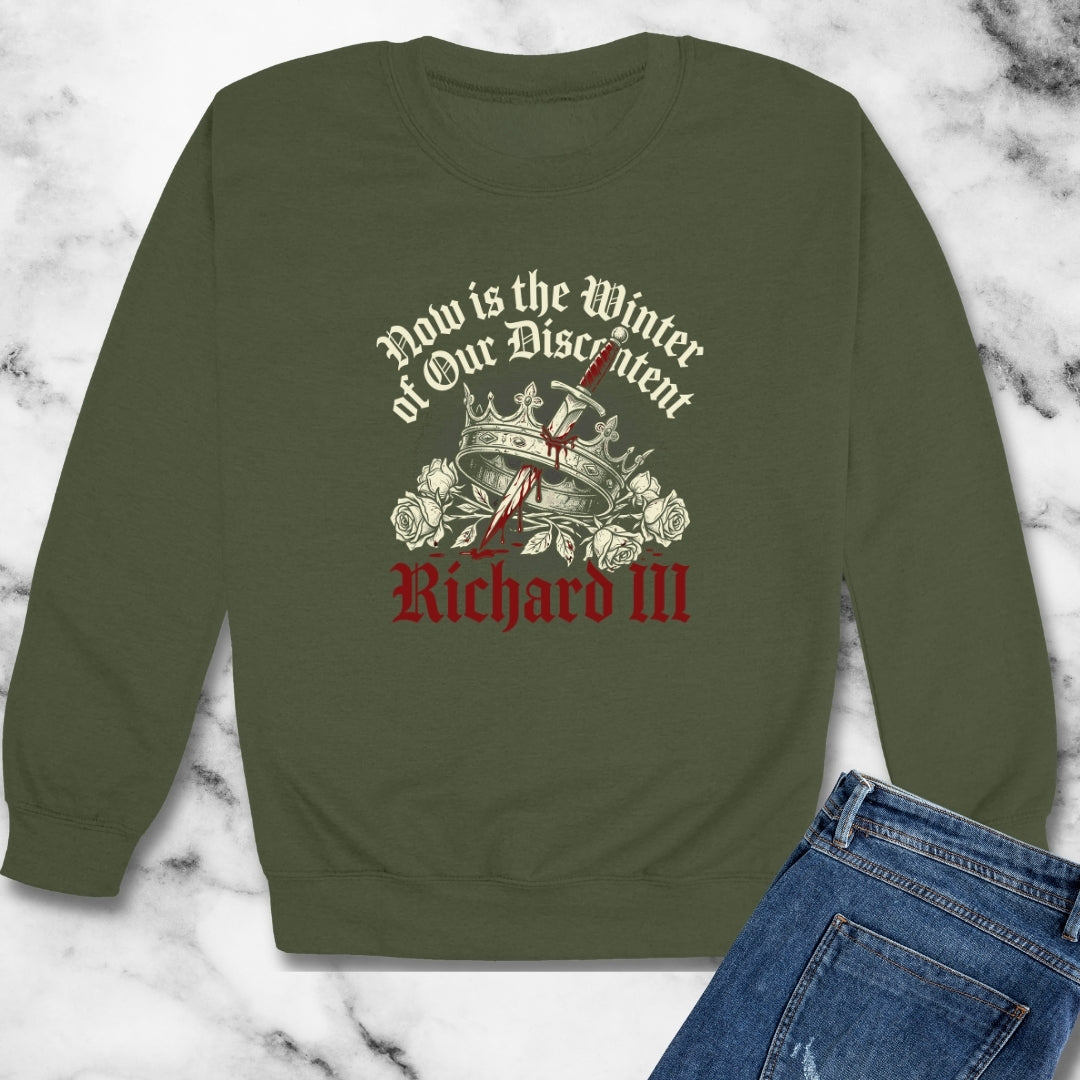 Richard III Winter of Discontent Unisex Heavy Crewneck Sweatshirt