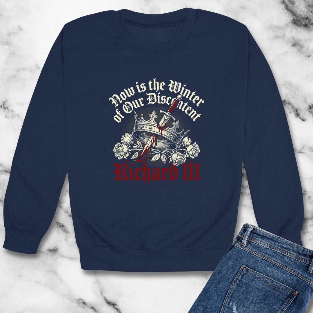 Richard III Winter of Discontent Unisex Heavy Crewneck Sweatshirt