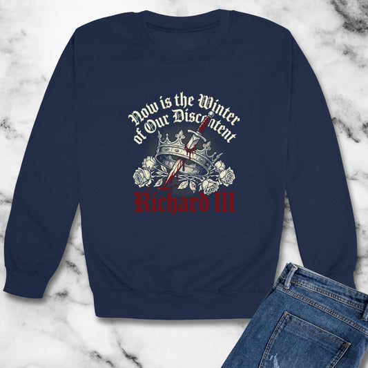 Richard III Winter of Discontent Unisex Heavy Crewneck Sweatshirt