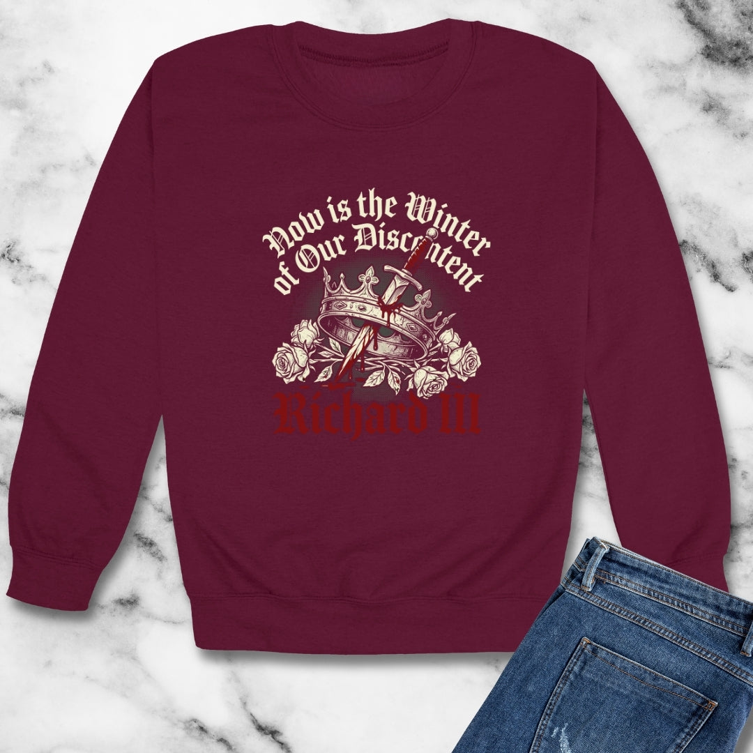 Richard III Winter of Discontent Unisex Heavy Crewneck Sweatshirt