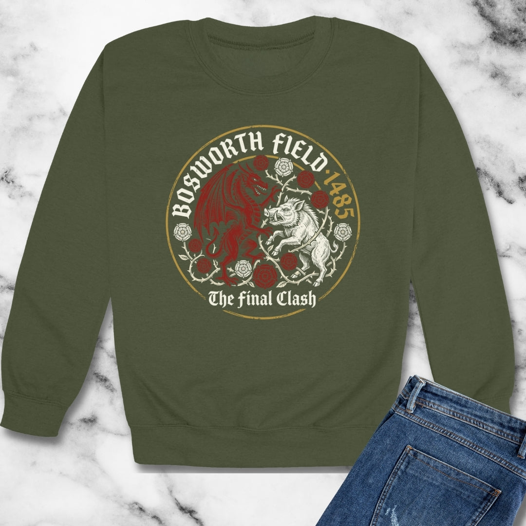 Battle of Bosworth Field Unisex Heavy Crewneck Sweatshirt