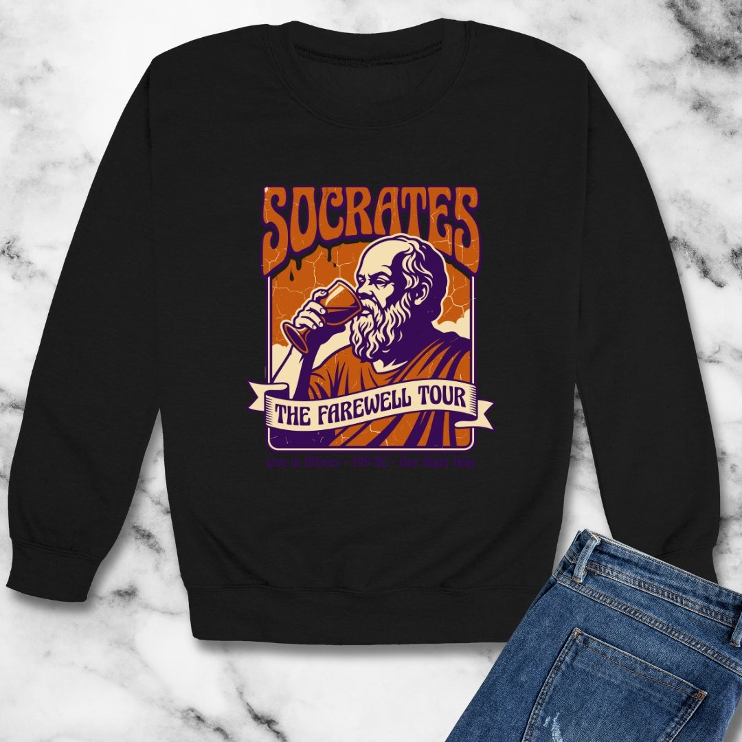 Socrates Farewell Tour Unisex Heavy Crewneck Sweatshirt