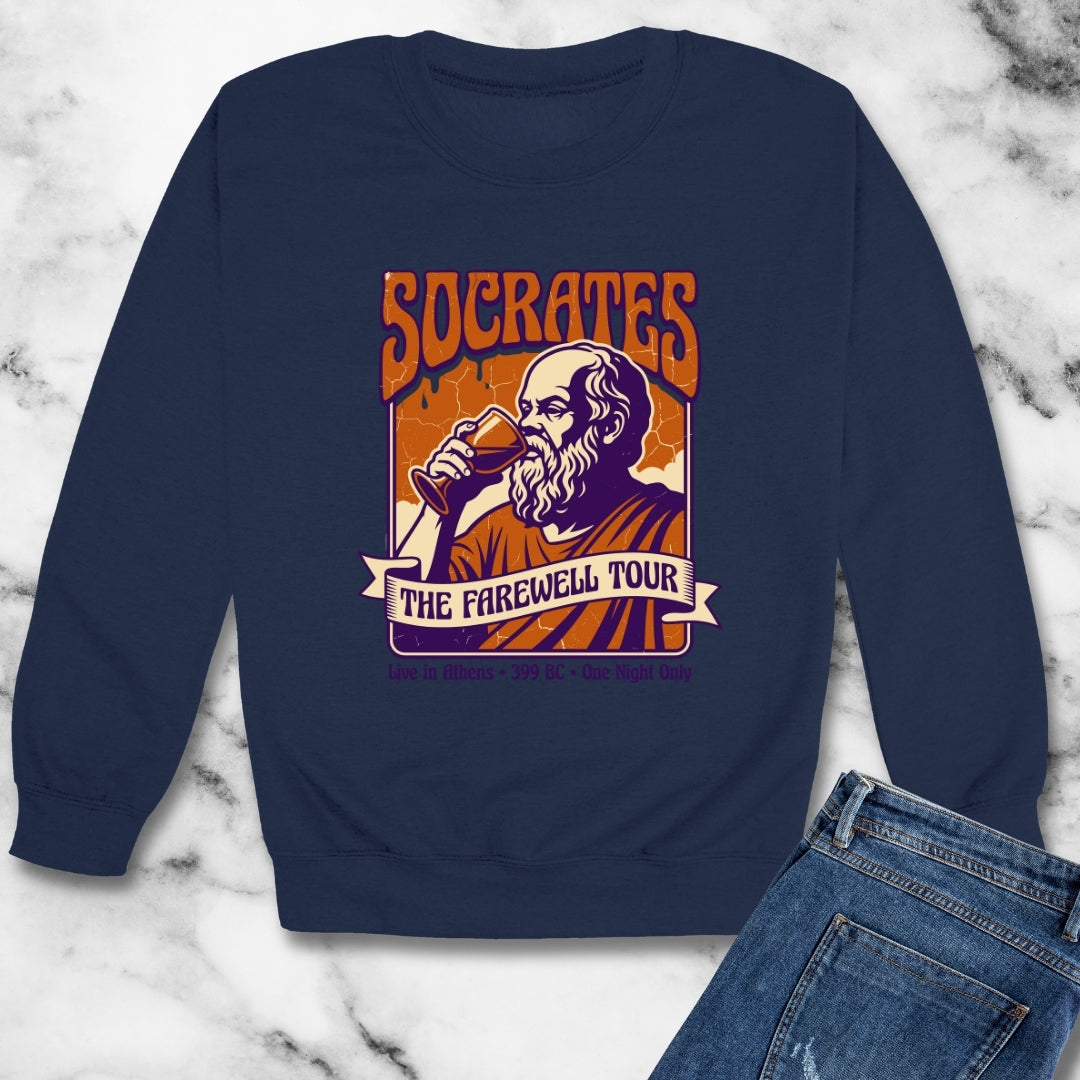 Socrates Farewell Tour Unisex Heavy Crewneck Sweatshirt