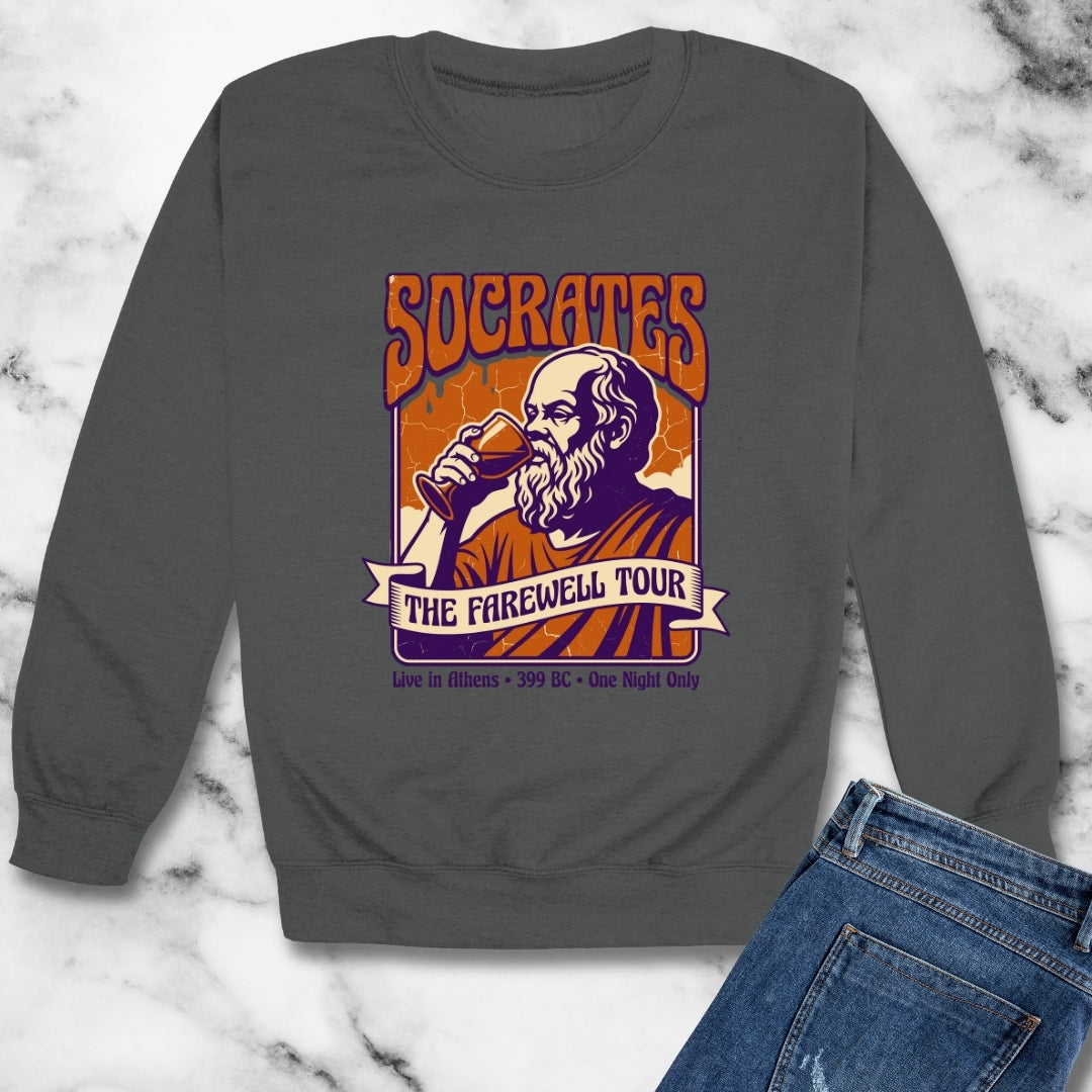 Socrates Farewell Tour Unisex Heavy Crewneck Sweatshirt