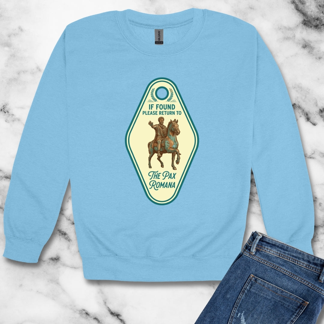 If Found Return to Pax Romana Unisex Heavy Crewneck Sweatshirt