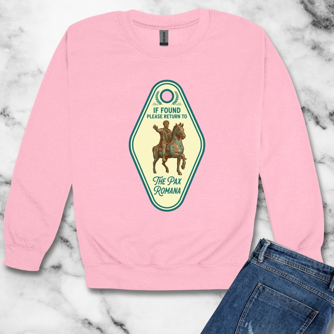 If Found Return to Pax Romana Unisex Heavy Crewneck Sweatshirt