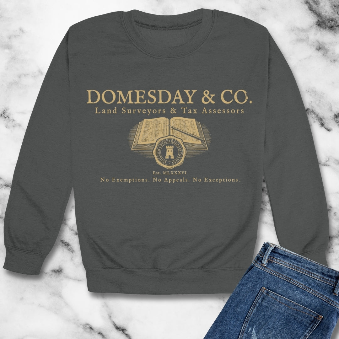 Nomran Domesday Assessors Unisex Heavy Crewneck Sweatshirt