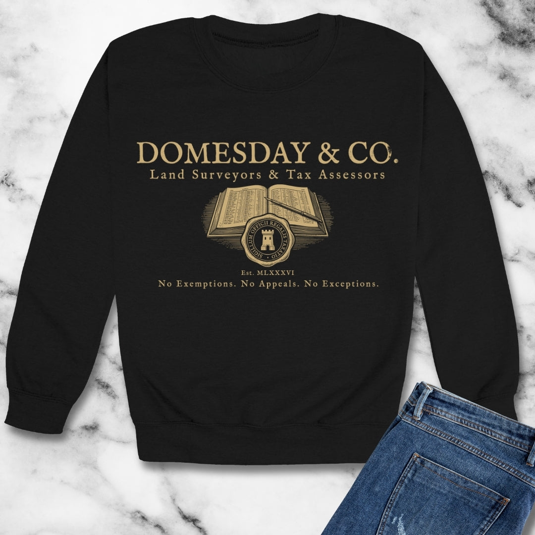 Nomran Domesday Assessors Unisex Heavy Crewneck Sweatshirt