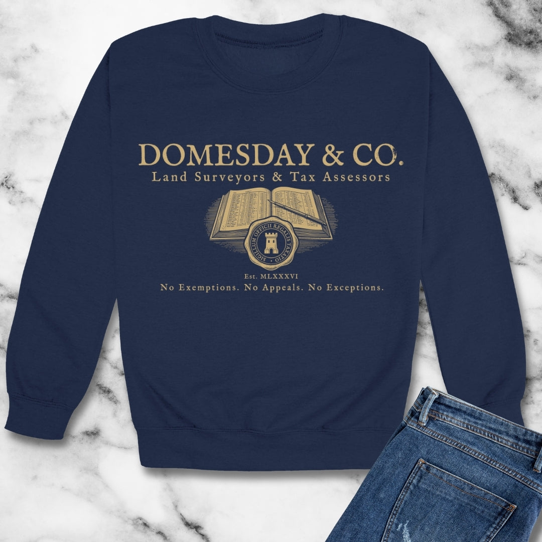 Nomran Domesday Assessors Unisex Heavy Crewneck Sweatshirt