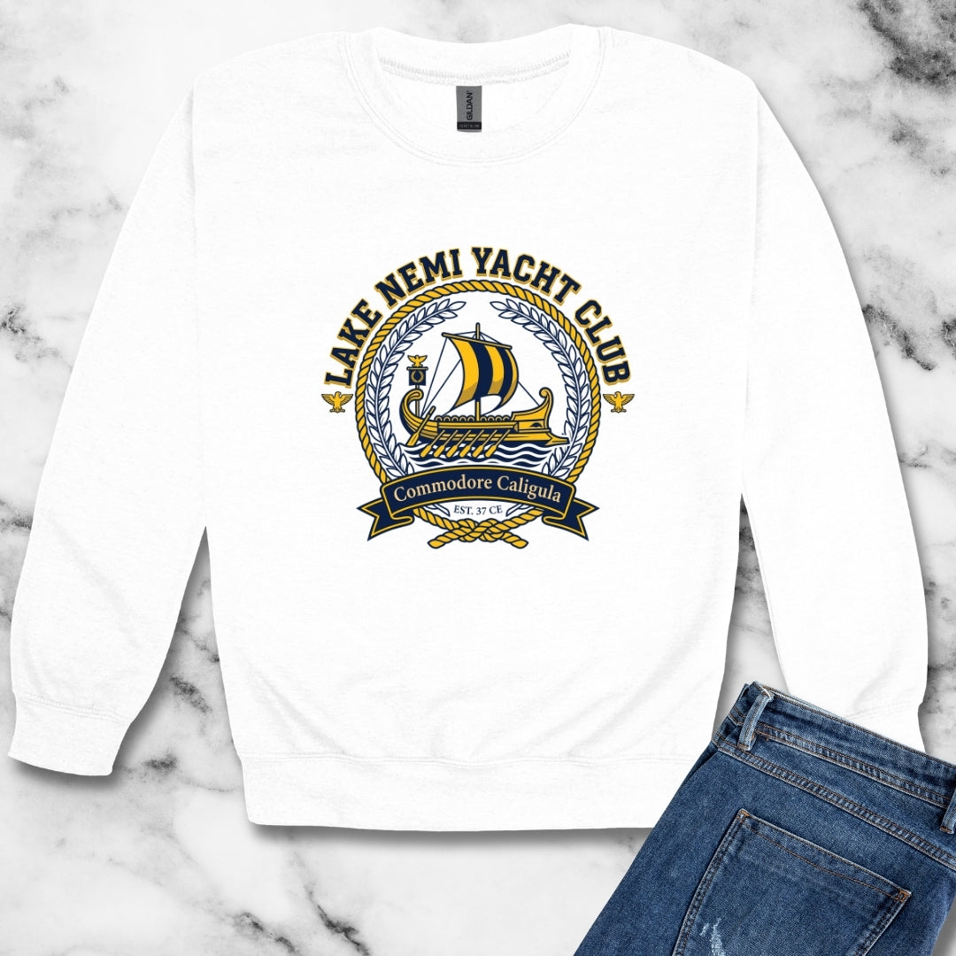 Caligula Pleasure Barge Yacht Club Unisex Heavy Crewneck Sweatshirt