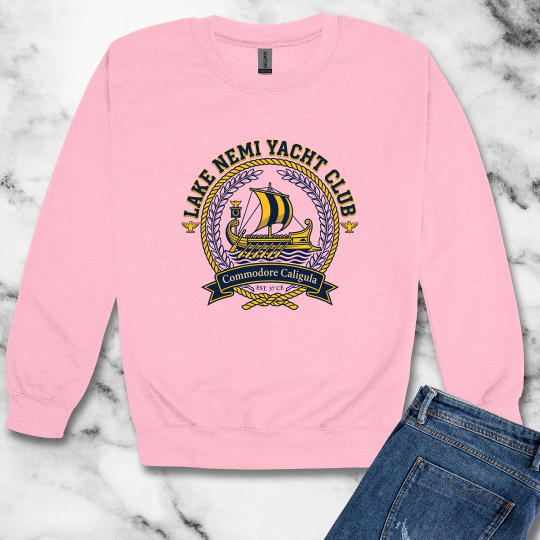 Caligula Pleasure Barge Yacht Club Unisex Heavy Crewneck Sweatshirt