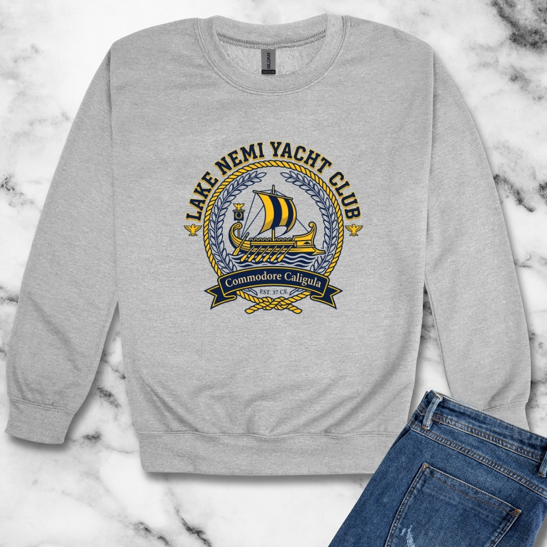 Caligula Pleasure Barge Yacht Club Unisex Heavy Crewneck Sweatshirt