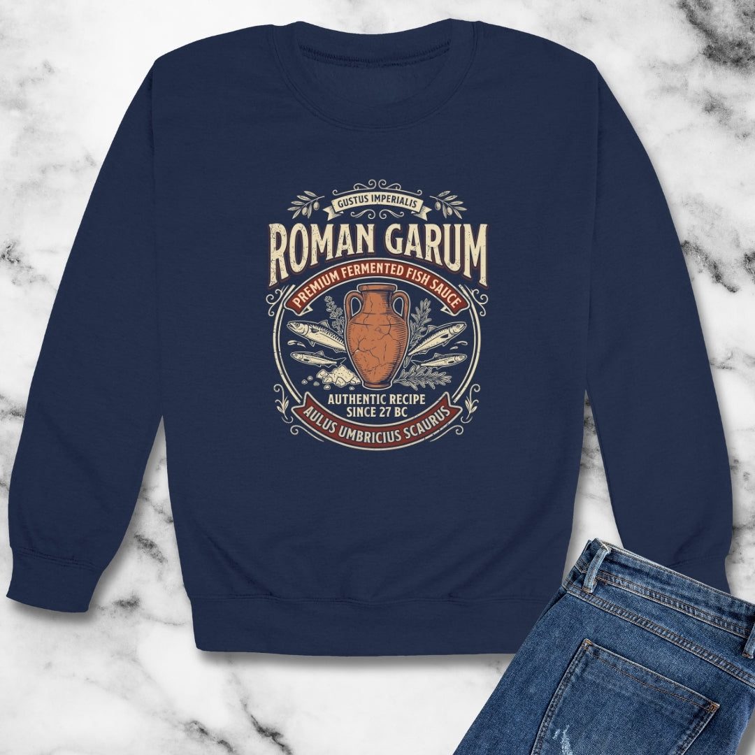 Premium Roman Garum Unisex Heavy Crewneck Sweatshirt