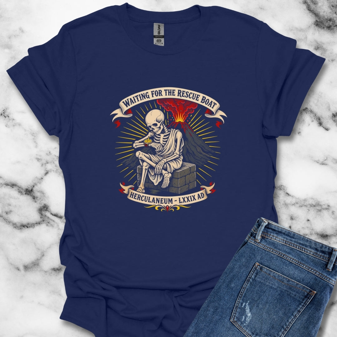 Waiting for Rescue Herculaneum T-Shirt