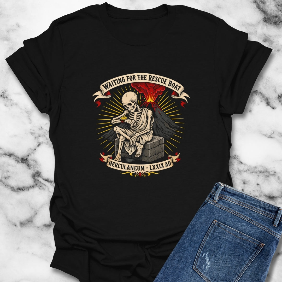 Waiting for Rescue Herculaneum T-Shirt
