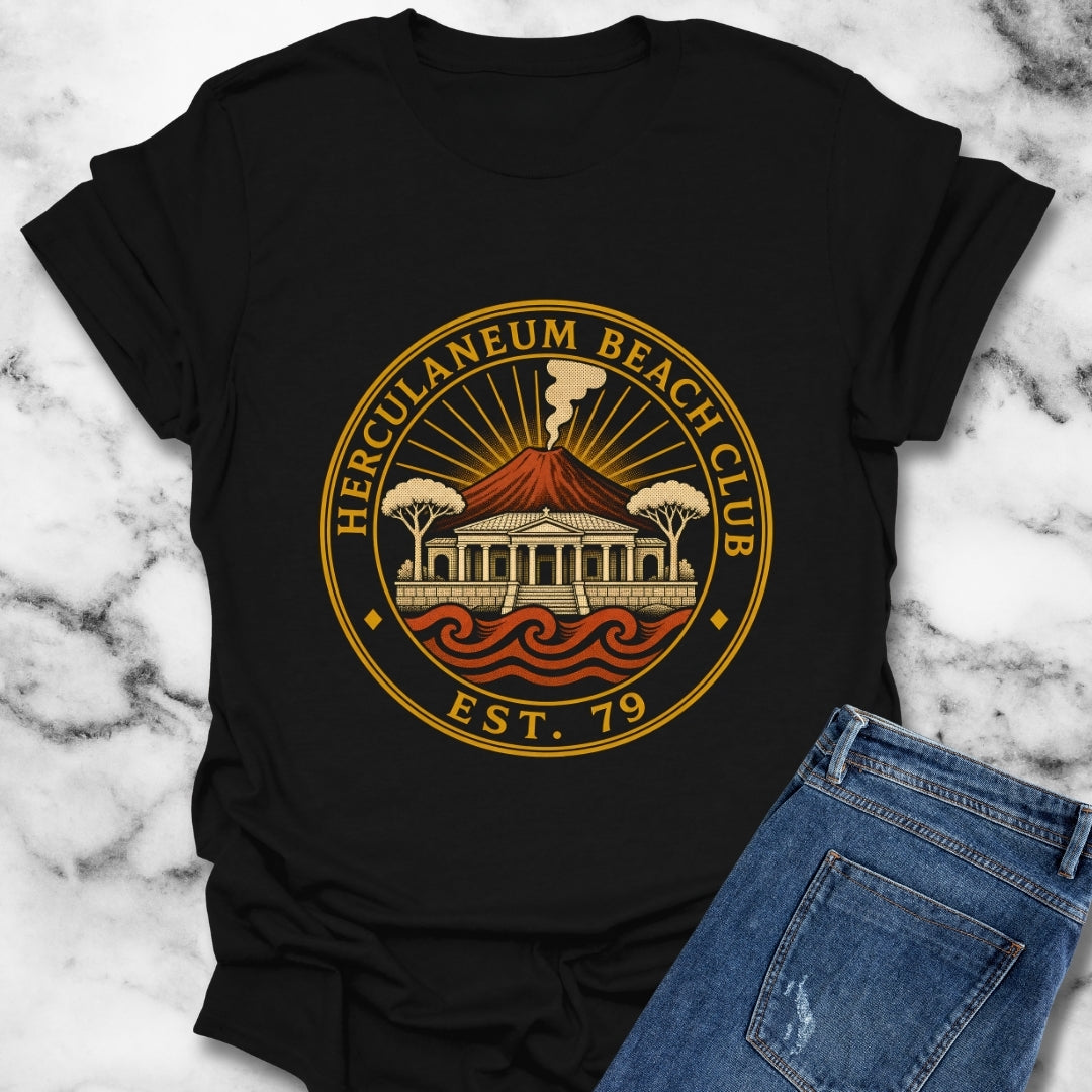 Herculaneum Beach Club Est 79 T-Shirt