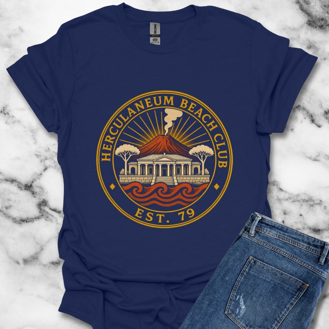 Herculaneum Beach Club Est 79 T-Shirt