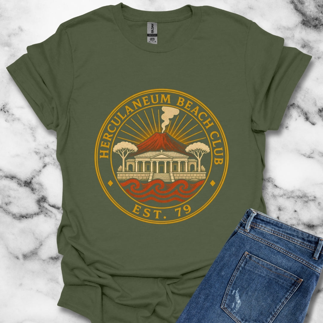 Herculaneum Beach Club Est 79 T-Shirt