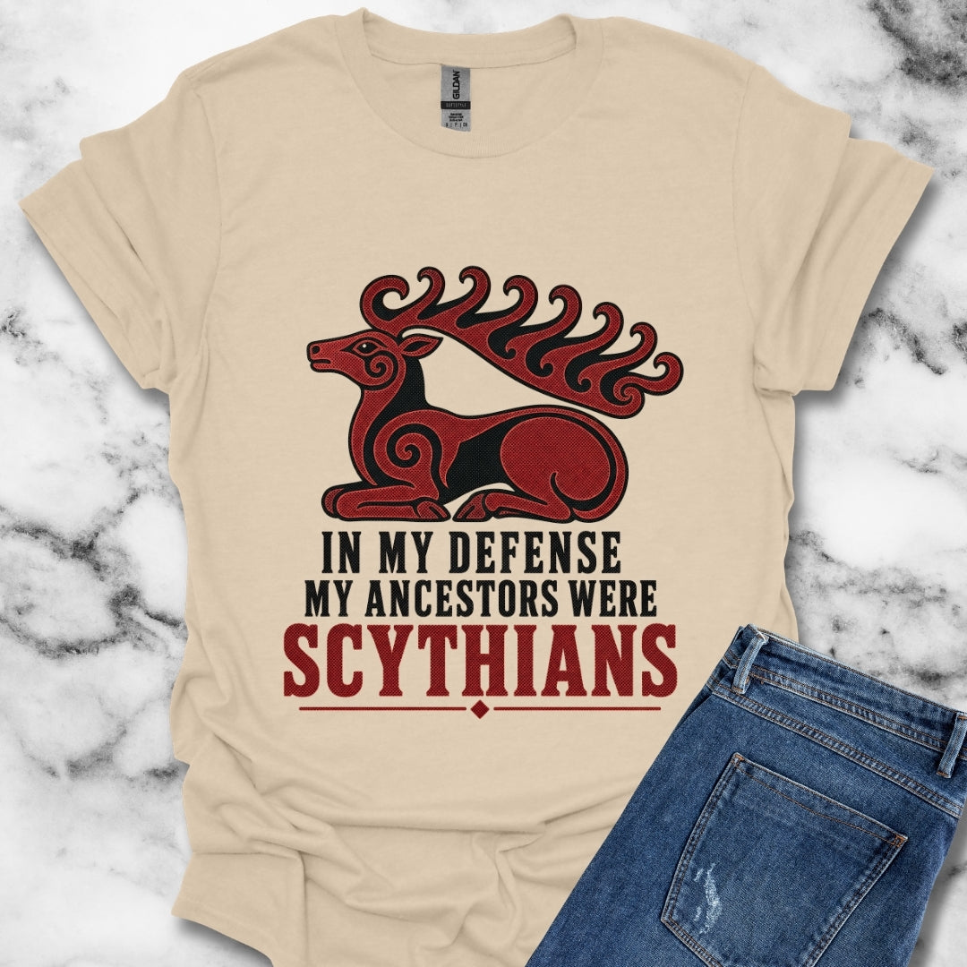 In My Defense My Ancestors Were Scythians T-Shirt