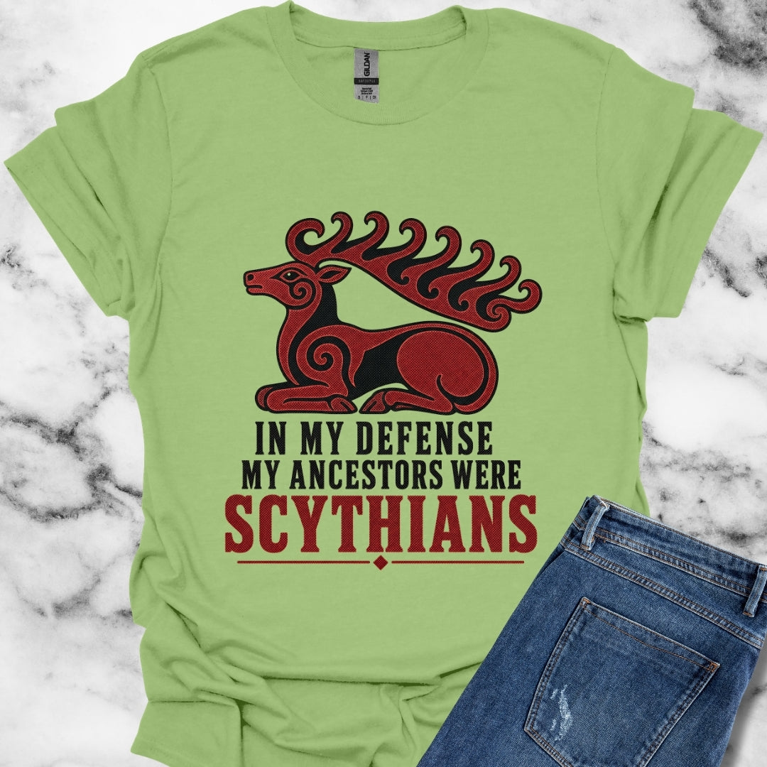 In My Defense My Ancestors Were Scythians T-Shirt