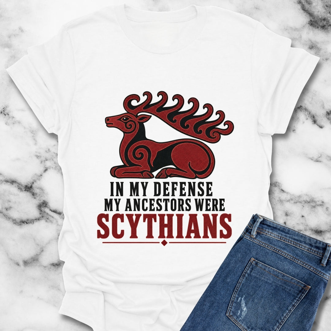 In My Defense My Ancestors Were Scythians T-Shirt