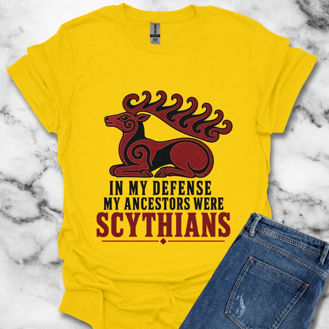In My Defense My Ancestors Were Scythians T-Shirt