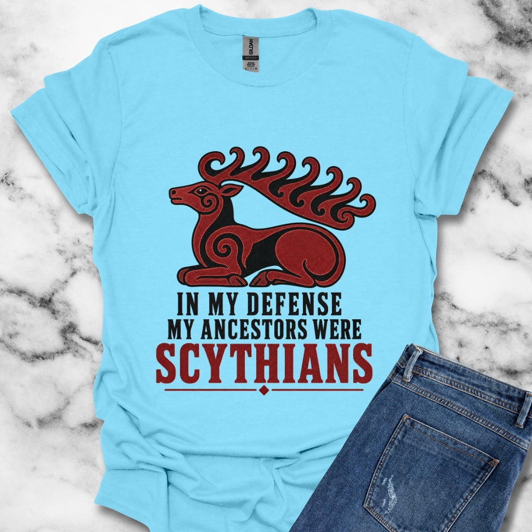 In My Defense My Ancestors Were Scythians T-Shirt
