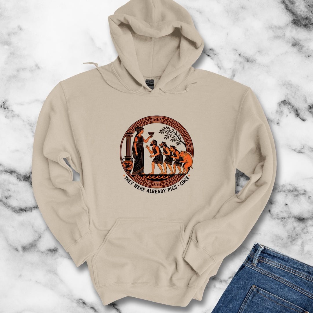 They Were Already Pigs Circe Hoodie