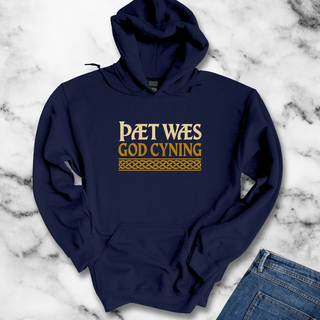 Thaet Waes God Cyning Beowulf Hoodie