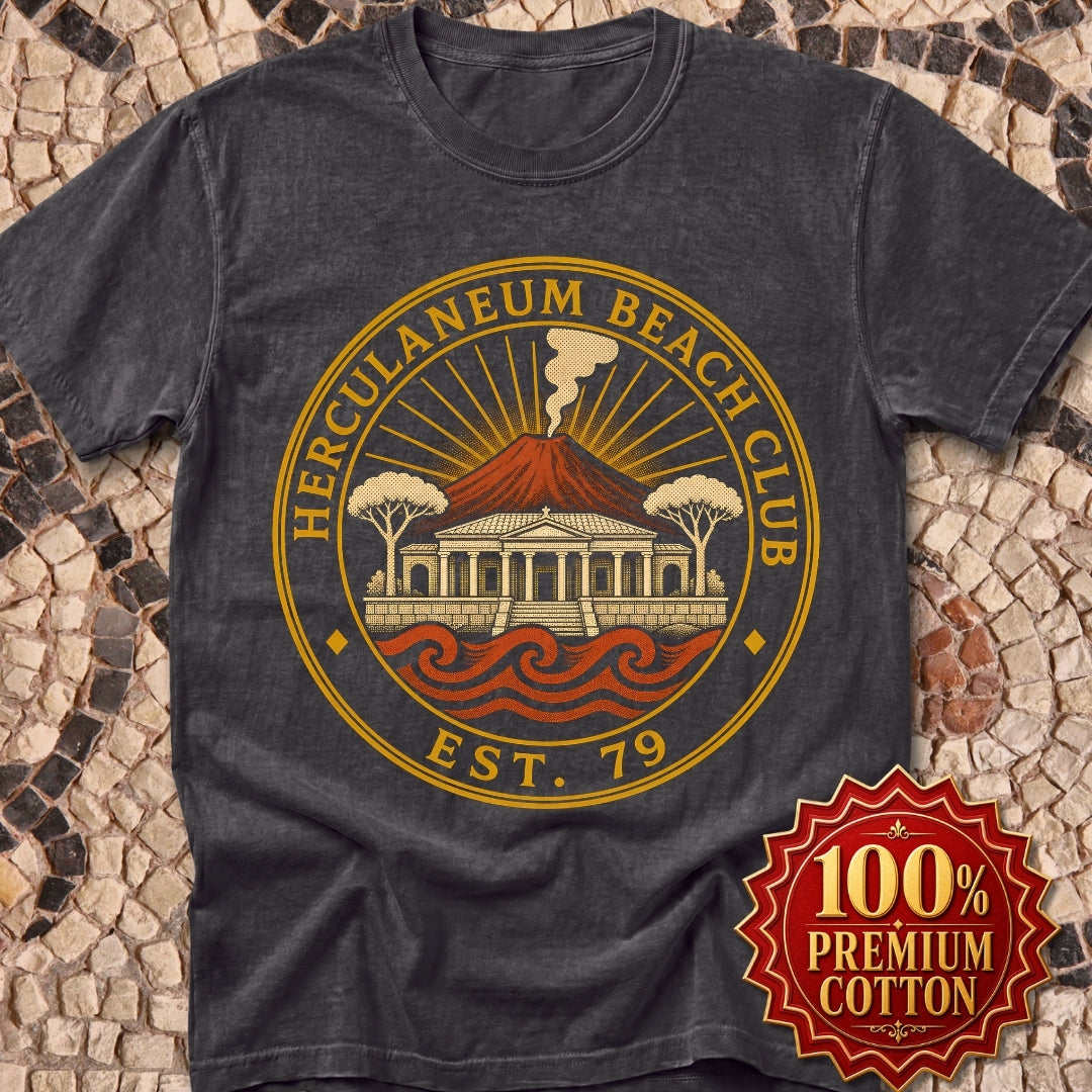 Herculaneum Beach Club Est 79 Premium Tee