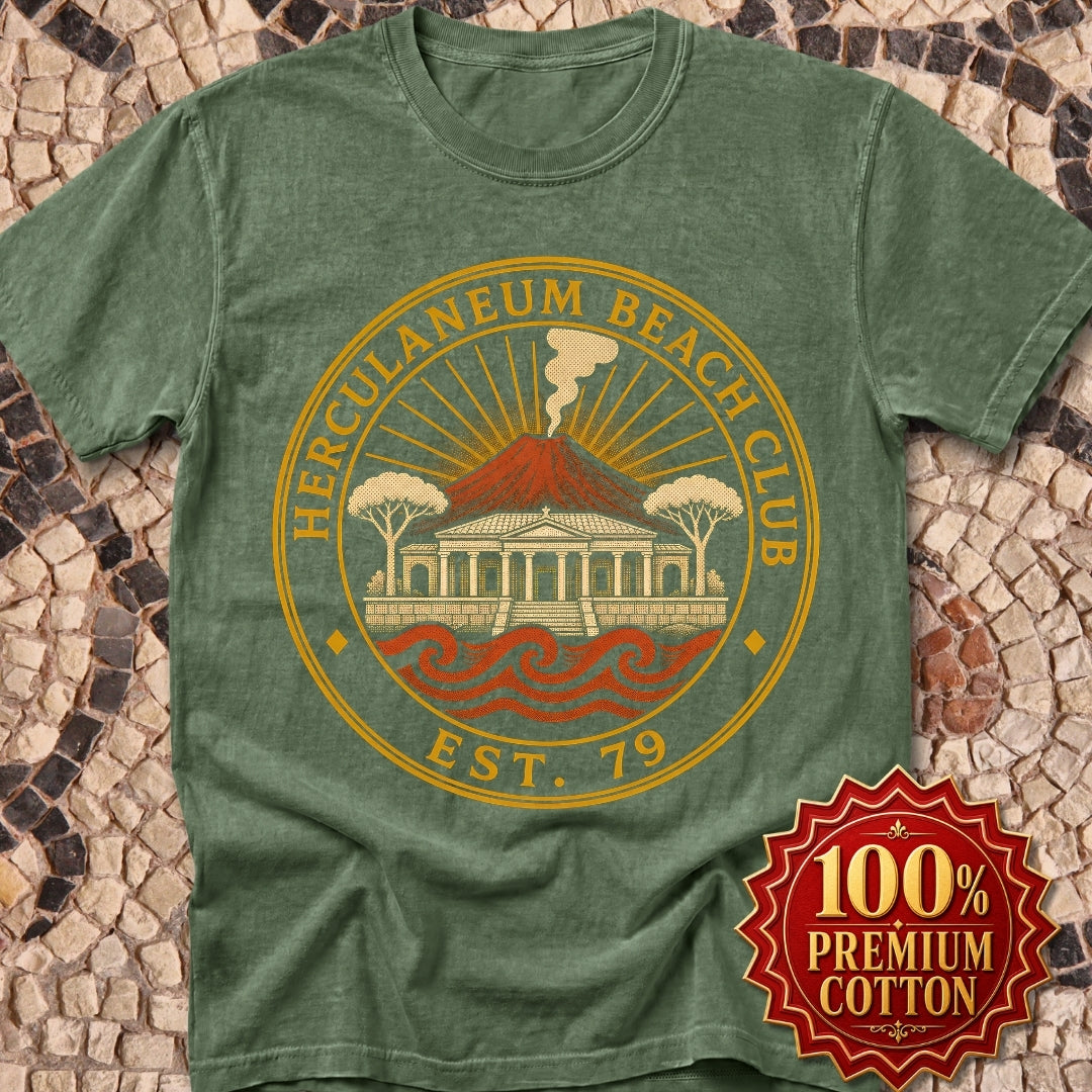 Herculaneum Beach Club Est 79 Premium Tee